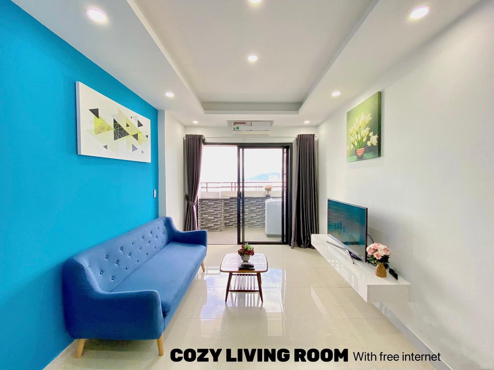 Blue Ocean Apartment At My Khe Da Nang Exterior foto